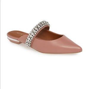 Kurt Geiger Princely Embellished pink mule 36.5